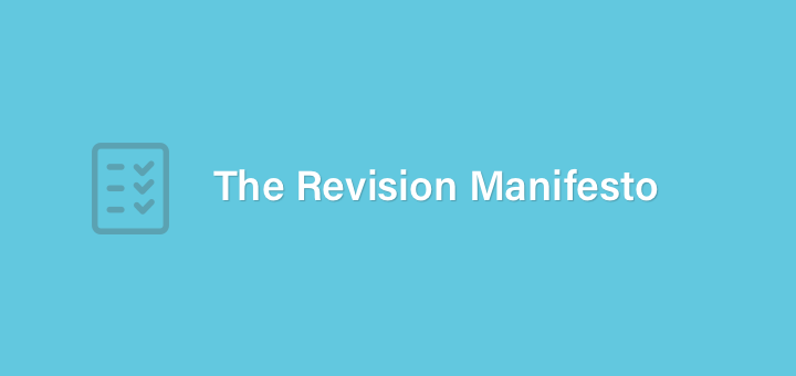 Revision Manifesto